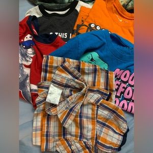 5 boy’s size 4T shirts